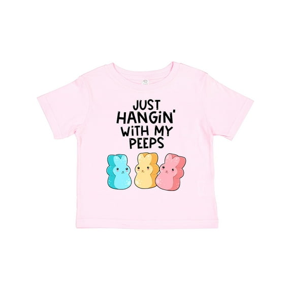 Inktastic Easter Just Hangin' with My Peeps Boys or Girls Toddler T-Shirt