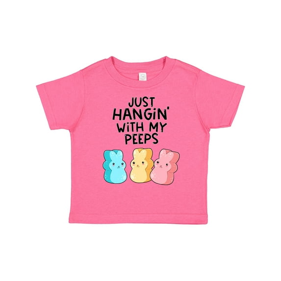 Inktastic Easter Just Hangin' with My Peeps Boys or Girls Toddler T-Shirt