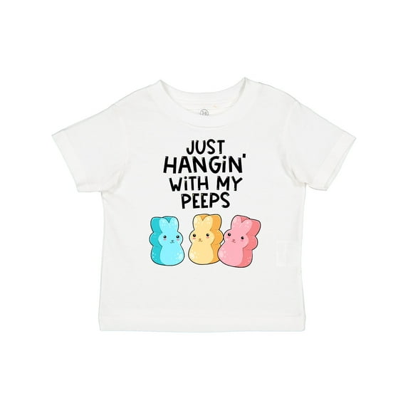 Inktastic Easter Just Hangin' with My Peeps Boys or Girls Toddler T-Shirt