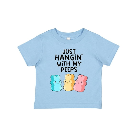 Inktastic Easter Just Hangin' with My Peeps Boys or Girls Toddler T-Shirt