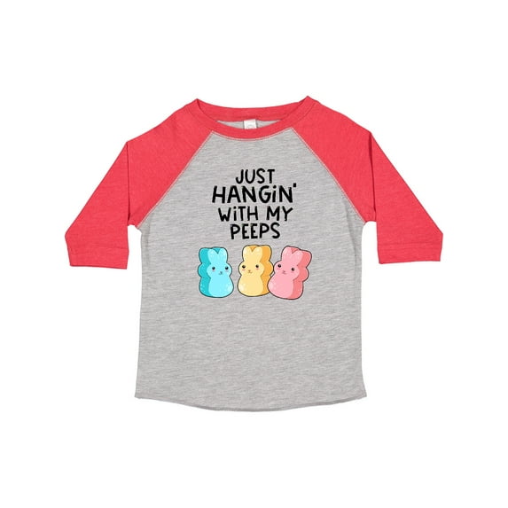 Inktastic Easter Just Hangin' with My Peeps Boys or Girls Toddler T-Shirt