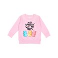thumbnail image 1 of Inktastic Easter Just Hangin' with My Peeps Toddler Sweatshirt, 1 of 4