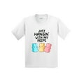 thumbnail image 1 of Inktastic Easter Just Hangin' with My Peeps Youth T-Shirt, 1 of 5