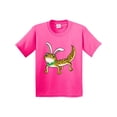 thumbnail image 1 of Inktastic Easter Leopard Gecko with Bunny Ears Youth T-Shirt, 1 of 5