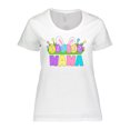 thumbnail image 1 of Inktastic Easter Nana Easter Eggs and Bunny Ears Women's Plus Size T-Shirt, 1 of 5