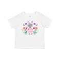 thumbnail image 1 of Inktastic Easter Scandinavian Bunny with Flowers Boys or Girls Baby T-Shirt, 1 of 5