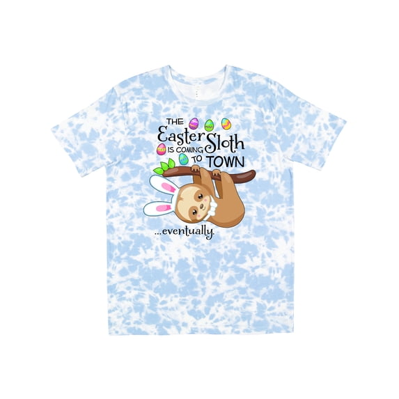 Inktastic Easter Sloth with Bunny Ears Funny T-Shirt