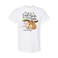 thumbnail image 1 of Inktastic Easter Sloth with Bunny Ears Funny T-Shirt, 1 of 5
