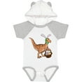 thumbnail image 1 of Inktastic Easter Velociraptor with Bunny Ears Boys or Girls Baby Bodysuit, 1 of 5