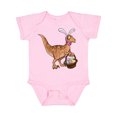thumbnail image 1 of Inktastic Easter Velociraptor with Bunny Ears Boys or Girls Baby Bodysuit, 1 of 5