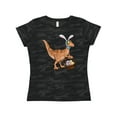 thumbnail image 1 of Inktastic Easter Velociraptor with Bunny Ears Women's T-Shirt, 1 of 5