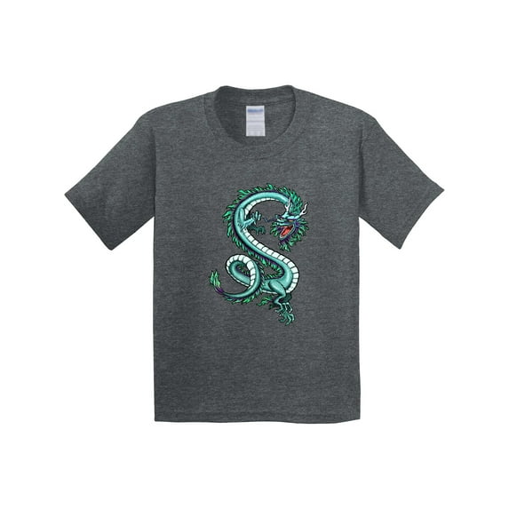 Inktastic Eastern Style Dragon Youth T-Shirt
