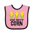 thumbnail image 1 of Inktastic Eat More Corn Boys or Girls Baby Bib, 1 of 4