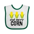 thumbnail image 1 of Inktastic Eat More Corn Boys or Girls Baby Bib, 1 of 4