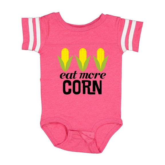 Inktastic Eat More Corn Boys or Girls Baby Bodysuit