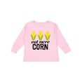 thumbnail image 1 of Inktastic Eat More Corn Boys or Girls Long Sleeve Toddler T-Shirt, 1 of 5