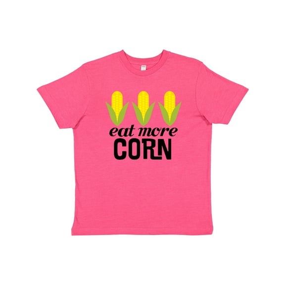 Inktastic Eat More Corn Youth T-Shirt