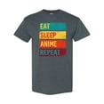 thumbnail image 1 of Inktastic Eat Sleep Anime Repeat T-Shirt, 1 of 5