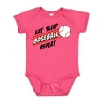 thumbnail image 1 of Inktastic Eat, Sleep, Baseball, Repeat Boys or Girls Baby Bodysuit, 1 of 5