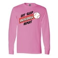 thumbnail image 1 of Inktastic Eat, Sleep, Baseball, Repeat Long Sleeve T-Shirt, 1 of 5