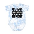 thumbnail image 1 of Inktastic Eat, Sleep, Jiu Jitsu, Repeat Boys or Girls Baby Bodysuit, 1 of 5