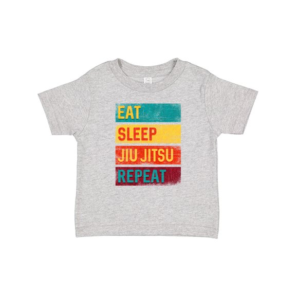Inktastic Eat Sleep Jiu Jitsu Repeat Boys or Girls Baby T-Shirt