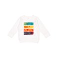 thumbnail image 1 of Inktastic Eat Sleep Jiu Jitsu Repeat Toddler Sweatshirt, 1 of 4