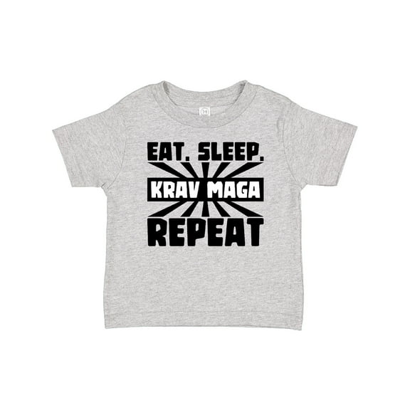 Inktastic Eat, Sleep, Krav Maga, Repeat Boys or Girls Baby T-Shirt