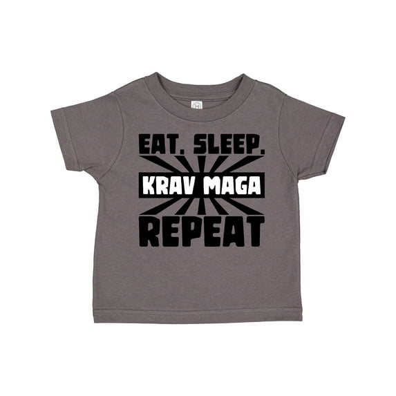 Inktastic Eat, Sleep, Krav Maga, Repeat Boys or Girls Toddler T-Shirt