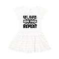 thumbnail image 1 of Inktastic Eat, Sleep, Krav Maga, Repeat Girls Toddler Dress, 1 of 4