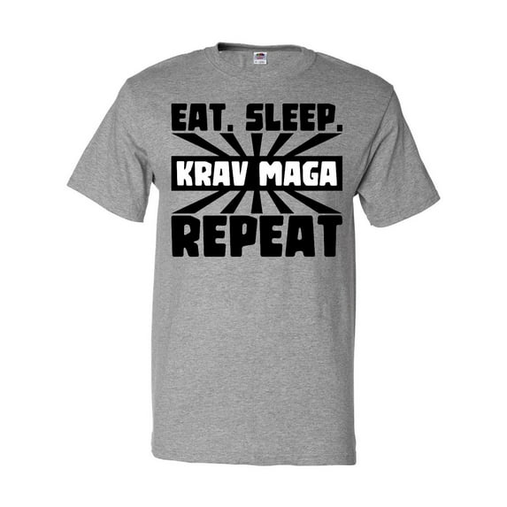 Inktastic Eat, Sleep, Krav Maga, Repeat T-Shirt
