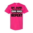 thumbnail image 1 of Inktastic Eat, Sleep, Krav Maga, Repeat T-Shirt, 1 of 5