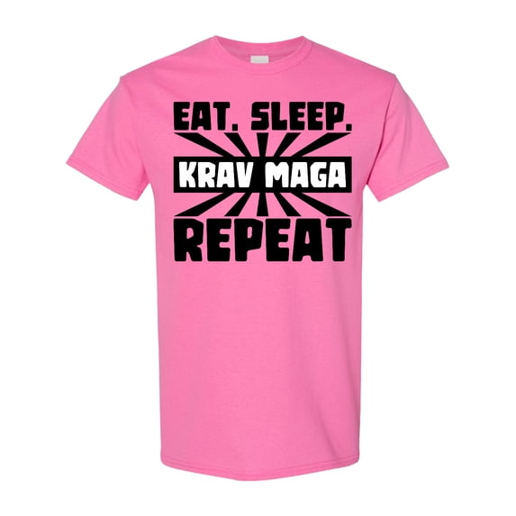 Inktastic Eat, Sleep, Krav Maga, Repeat T-Shirt