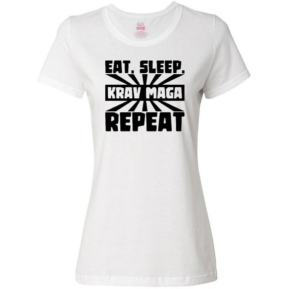 Inktastic Eat, Sleep, Krav Maga, Repeat Women's T-Shirt