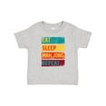 thumbnail image 1 of Inktastic Eat Sleep Mah Jong Repeat Boys or Girls Baby T-Shirt, 1 of 5