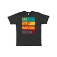 thumbnail image 1 of Inktastic Eat Sleep Mah Jong Repeat T-Shirt, 1 of 5