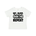 thumbnail image 1 of Inktastic Eat, Sleep, Muay Thai, Repeat Boys or Girls Baby T-Shirt, 1 of 5