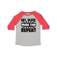 thumbnail image 1 of Inktastic Eat, Sleep, Muay Thai, Repeat Boys or Girls Toddler T-Shirt, 1 of 5