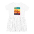 thumbnail image 1 of Inktastic Eat Sleep Muay Thai Repeat Girls Toddler Dress, 1 of 5