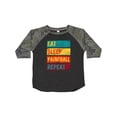 thumbnail image 1 of Inktastic Eat Sleep Paintball Repeat Boys or Girls Toddler T-Shirt, 1 of 5