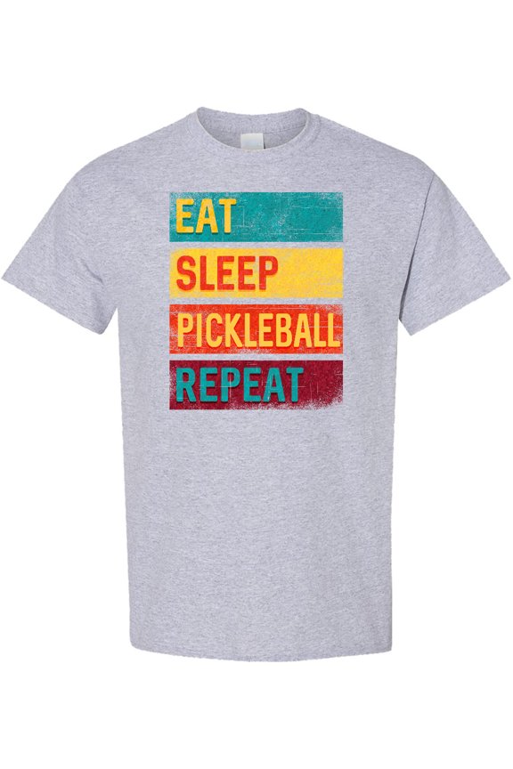 Eat Sleep Pickleball Repeat T-Shirt