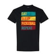 thumbnail image 1 of Inktastic Eat Sleep Pickleball Repeat T-Shirt, 1 of 5