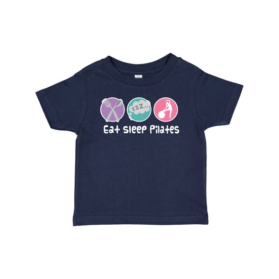 Inktastic Eat Sleep Pilates Girls Baby T-Shirt