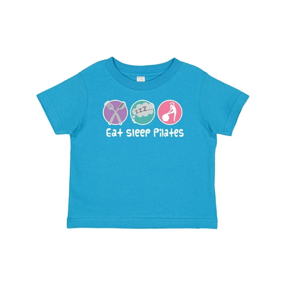 Inktastic Eat Sleep Pilates Girls Baby T-Shirt