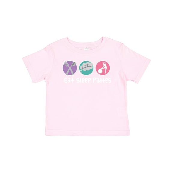 Inktastic Eat Sleep Pilates Girls Baby T-Shirt