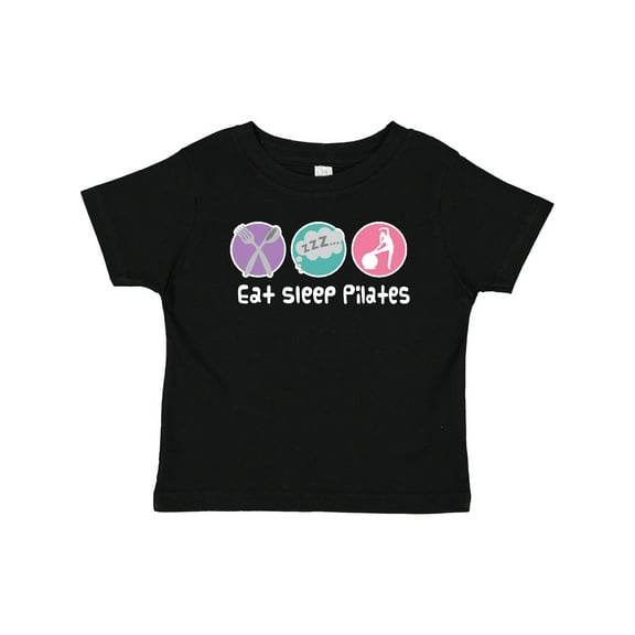 Inktastic Eat Sleep Pilates Girls Baby T-Shirt