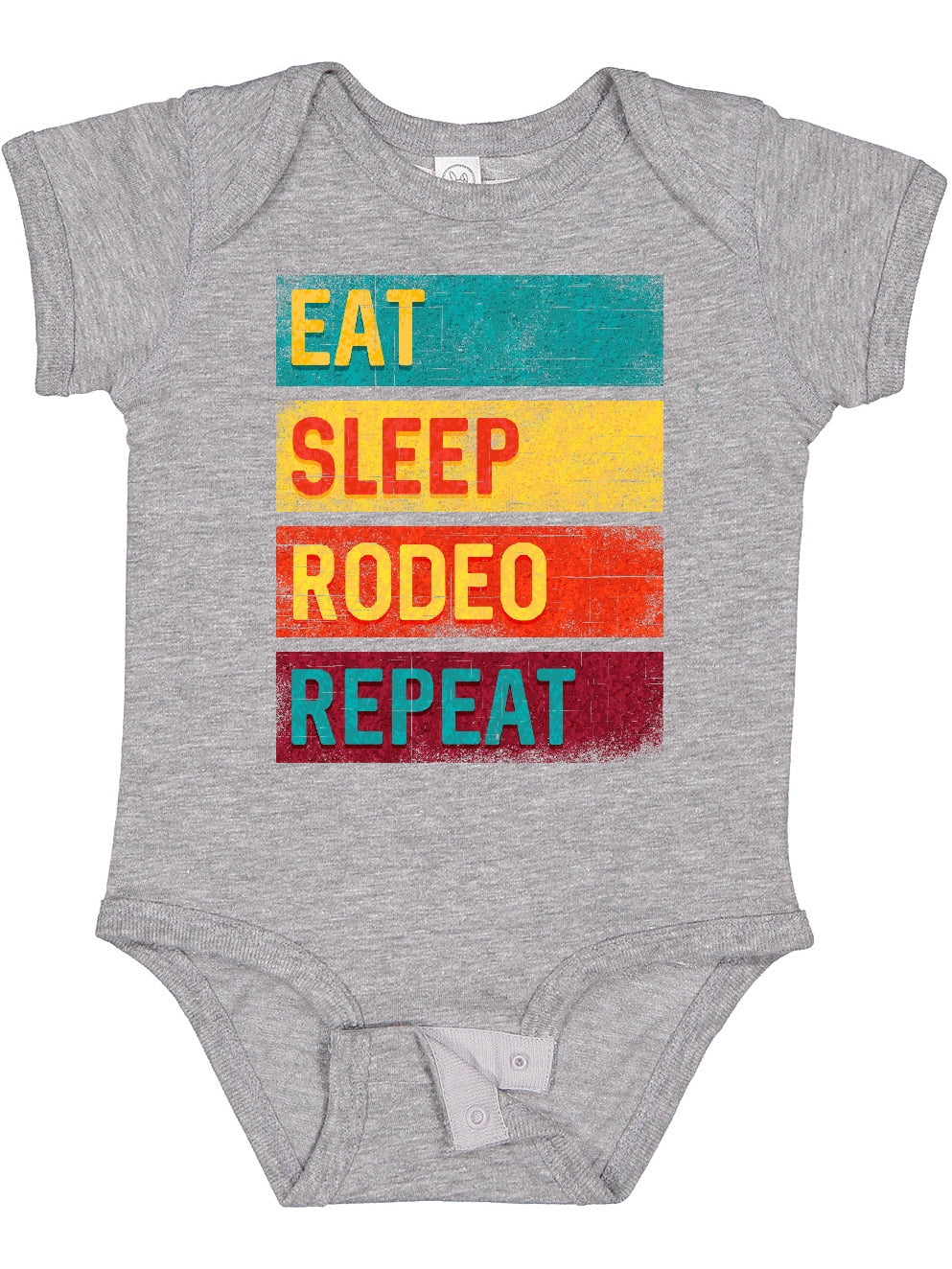 Inktastic Eat Sleep Rodeo Repeat Boys or Girls Baby Bodysuit - Walmart.com