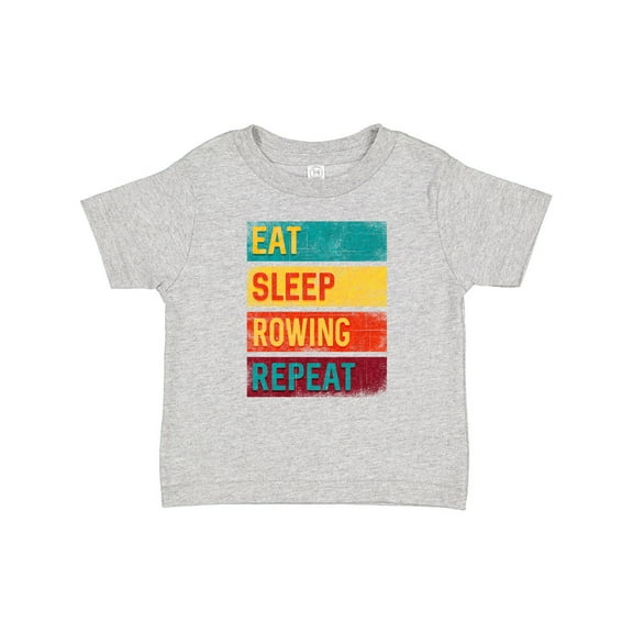 Inktastic Eat Sleep Rowing Repeat Boys or Girls Baby T-Shirt