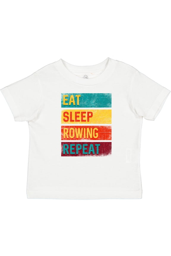 Eat Sleep Rowing Repeat Boys or Girls Baby T-Shirt