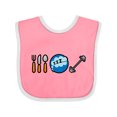 thumbnail image 1 of Inktastic Eat Sleep Weightlifting Boys or Girls Baby Bib, 1 of 4